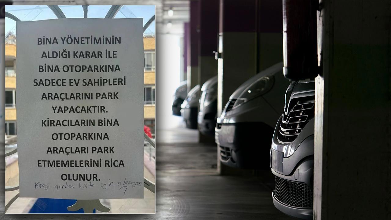 Kiracının Otopark Hakkı Yönetimi Etkilemiyor